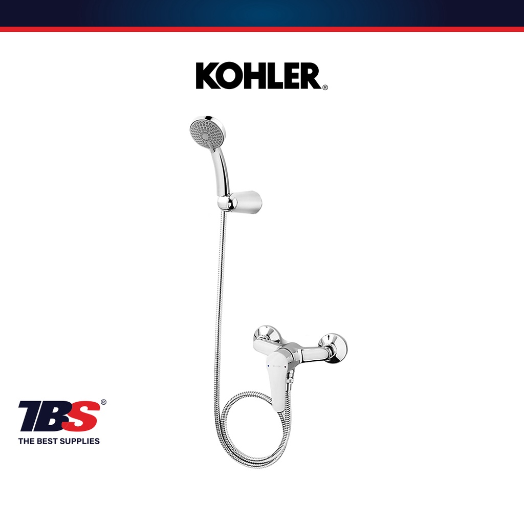 KOHLER July WallMount Shower Faucet with Citrus 4Way Handshower K