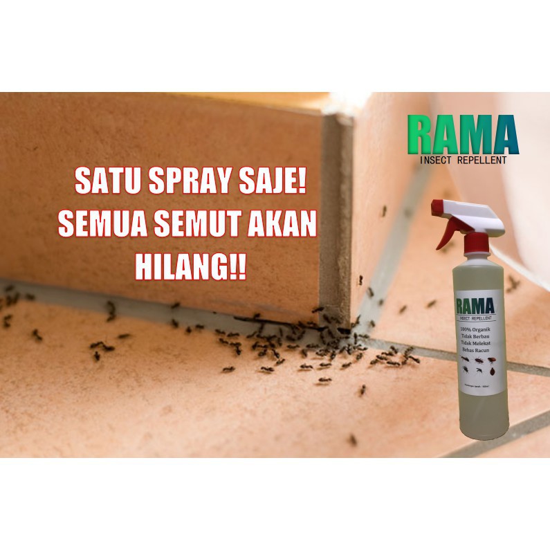 lifebuoy*dettol* RAMA Insect Repellent Spray Serangga Organik (Sesuai