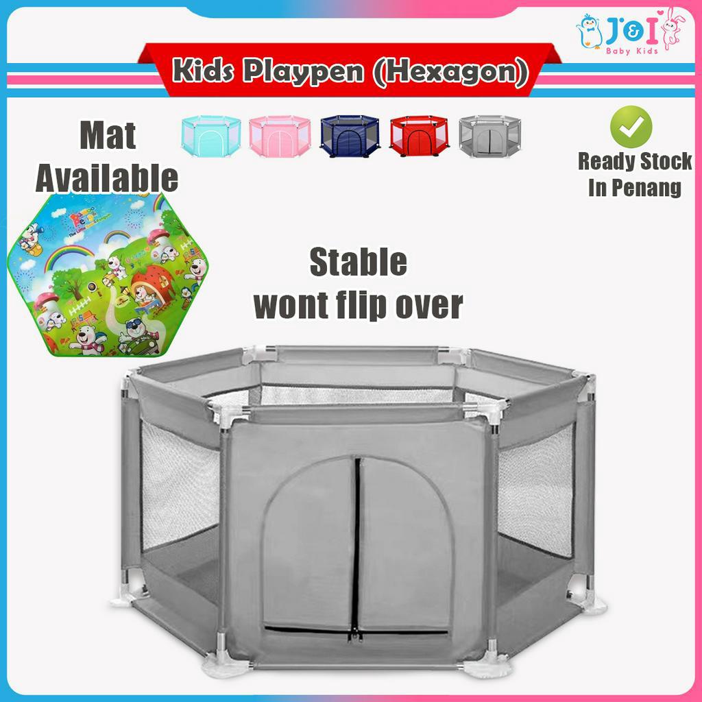 Playpen Kids Fence Hexagon Playpen Playard Baby Kids Safety Play Fence