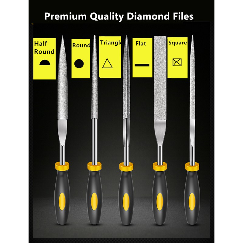 1pcs premium quality diamond Files diamond file Jeweler Diamond Carving