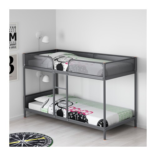 Swedish Design TUFFING Bunk bed frame for Children or Adults , dark