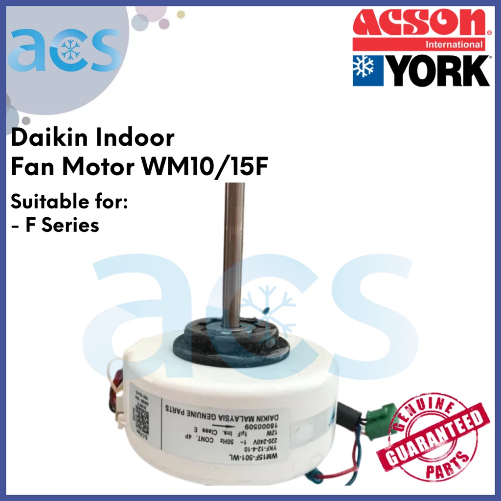 Daikin Indoor Fan Motor (Blower Motor) WM10/15F Shopee Malaysia