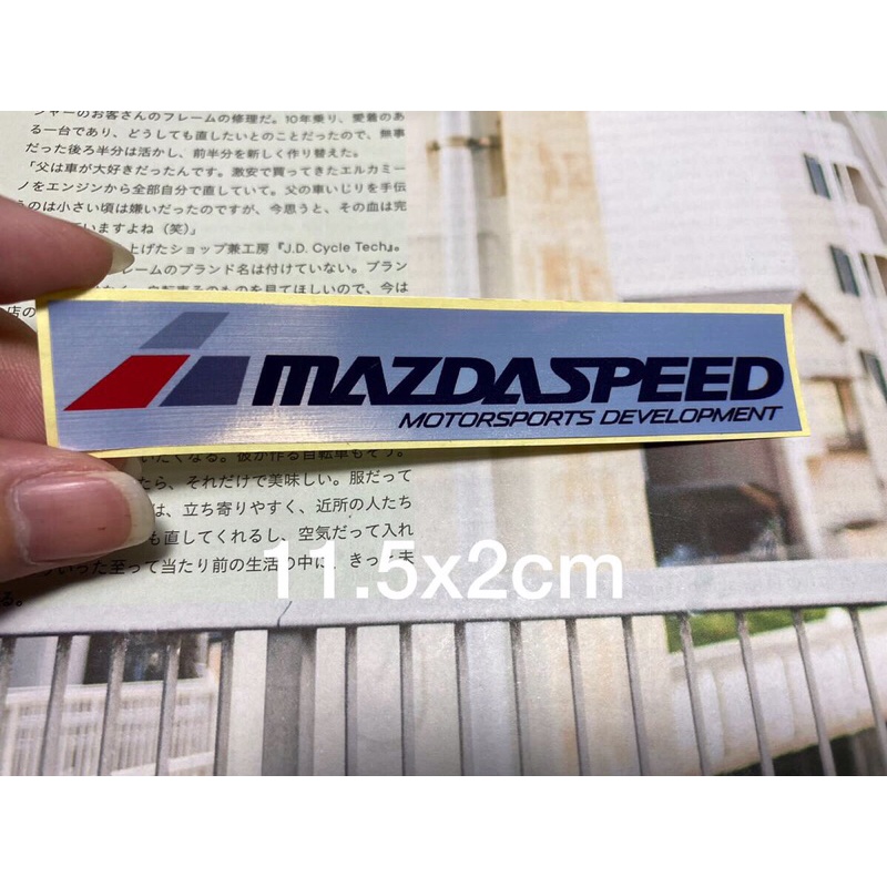 Mazda speed JDM sticker Shopee Malaysia