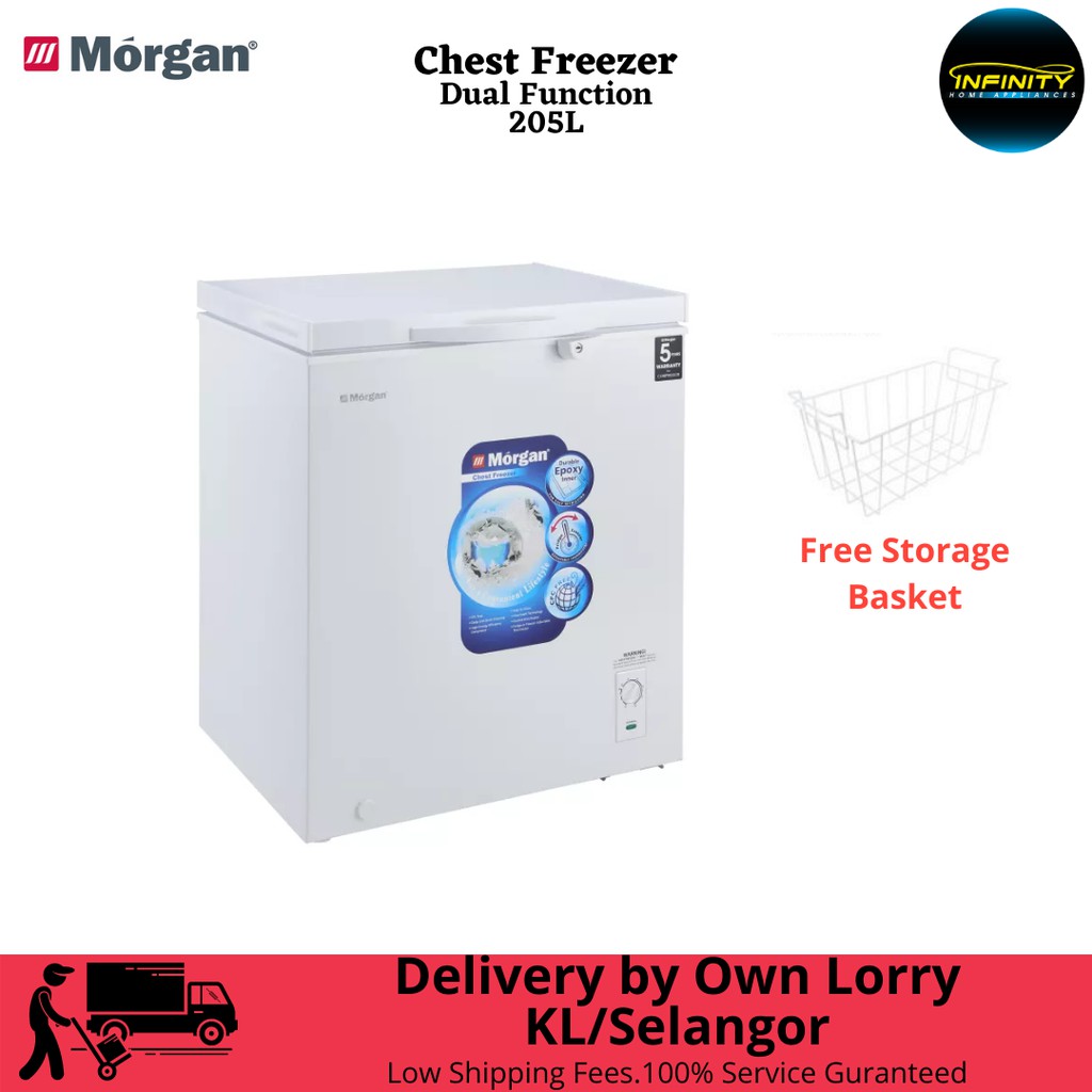 Everest 20 Dual Function Chest Freezer (205L) Klang Valley