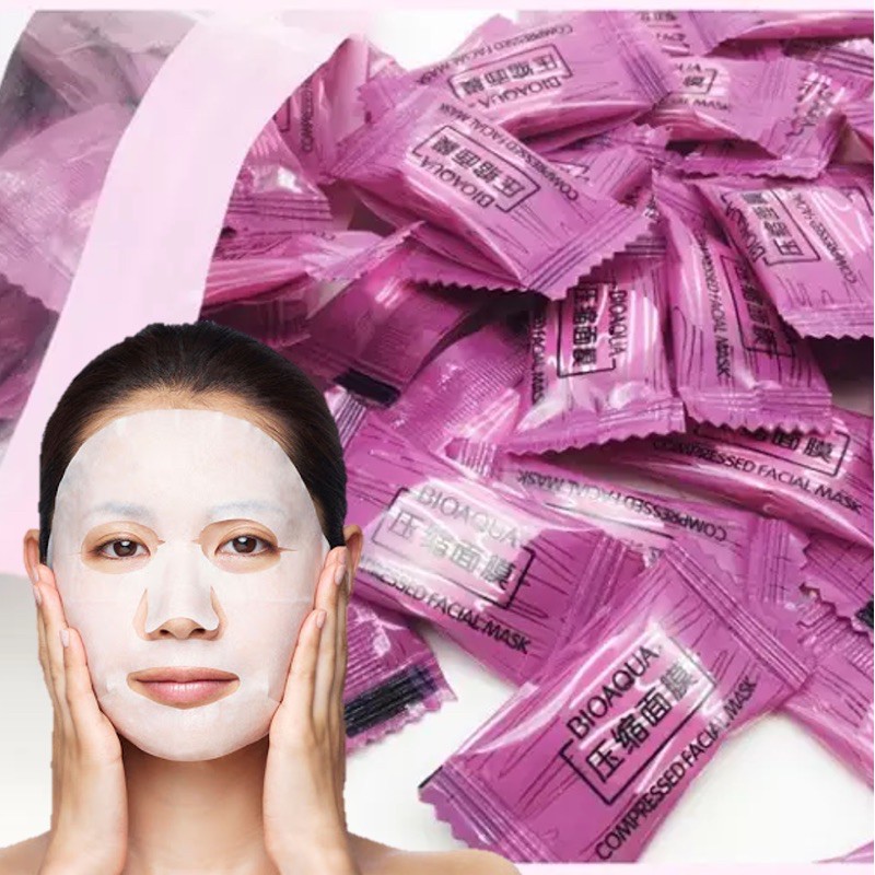 ** BIOAQUA Face Mask Tablets DIY Sheets Are Sold In Economical