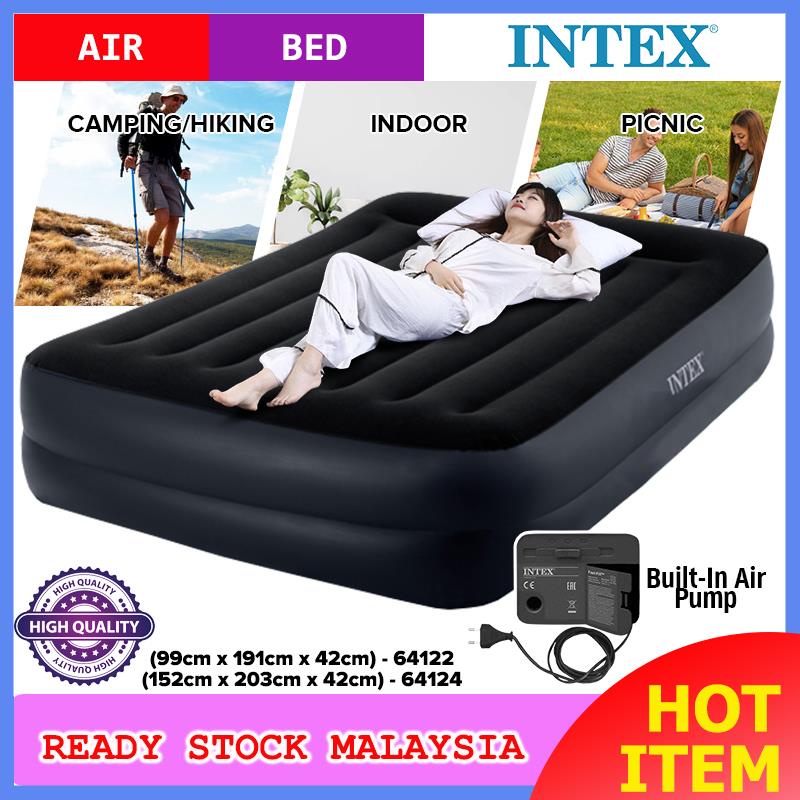 INTEX 64122 / 64124 Dura Beam Plus FiberTech Air Bed Air Mattress