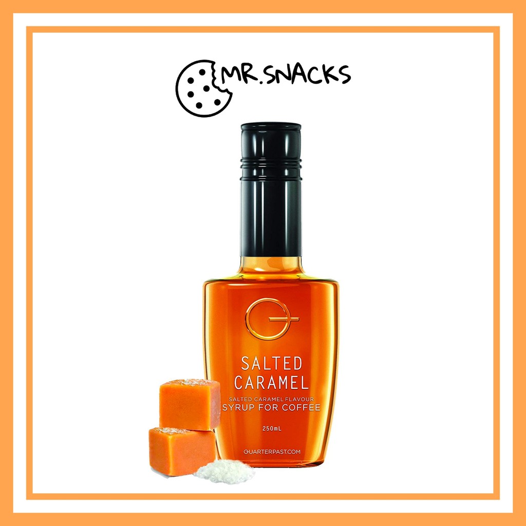 QuarterPast Salted Caramel Syrup for Coffee 250ml Shopee Malaysia