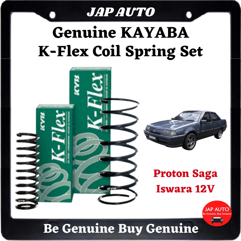 Genuine KAYABA KYB KFlex Coil Spring Set Proton Saga Iswara 12V Shopee Malaysia
