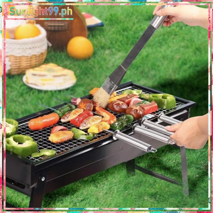 Large portable folding barbecue grill,BBQ charcoal grill,outdoor/backyard/picnics,ihawan