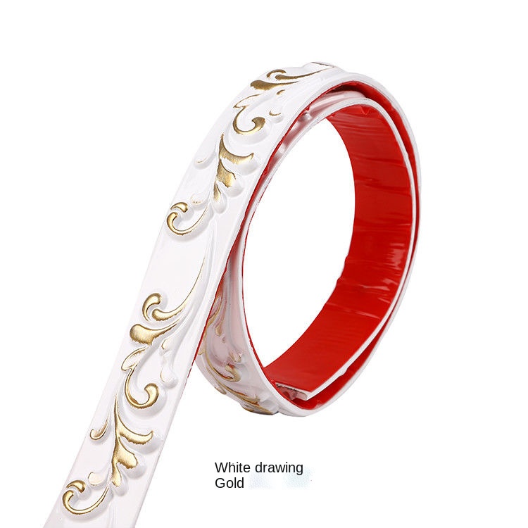 Se7ven+ PVC decorative lines Selfadhesive mirror borders Door frame