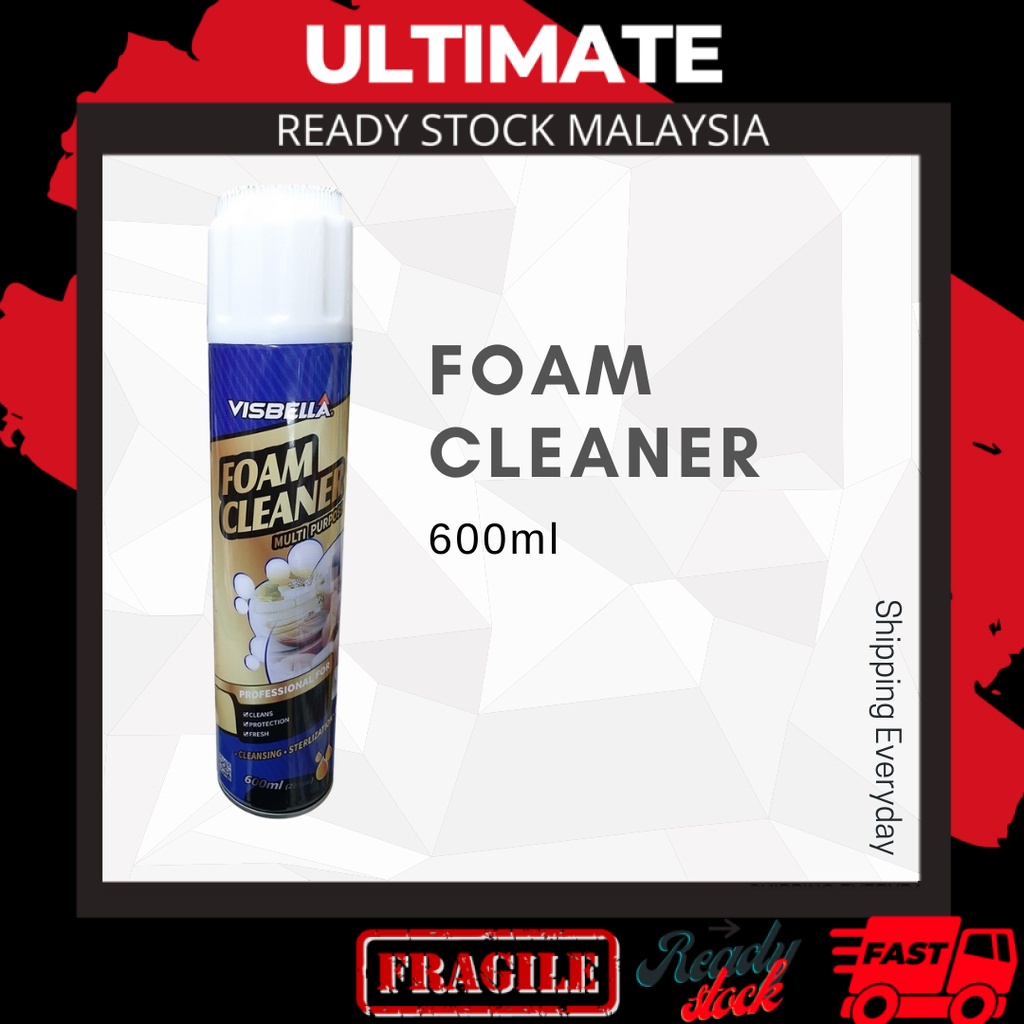 VISBELLA MULTIPURPOSE FOAM CLEANER CUSHION SPRAY FOAM CLEANER CUSHION