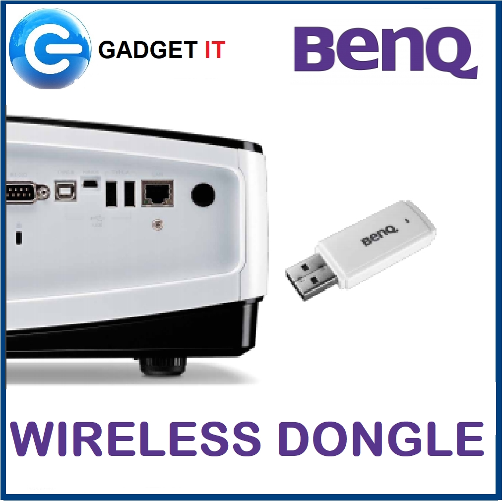 BENQ QCAST QP30 USB WIRELESS DONGLE ADAPTER FOR BENQ PROJECTORS MIRROR