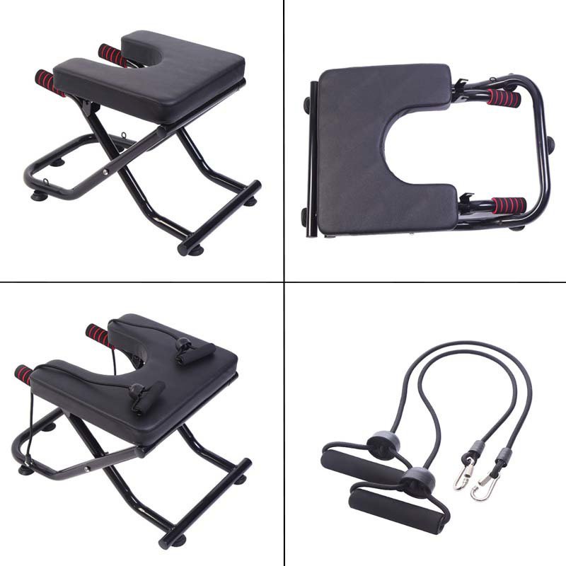 Multifunctional Inverted Chair Fitness Yoga Training Collapsible Inverted Bench Biceps Full Body