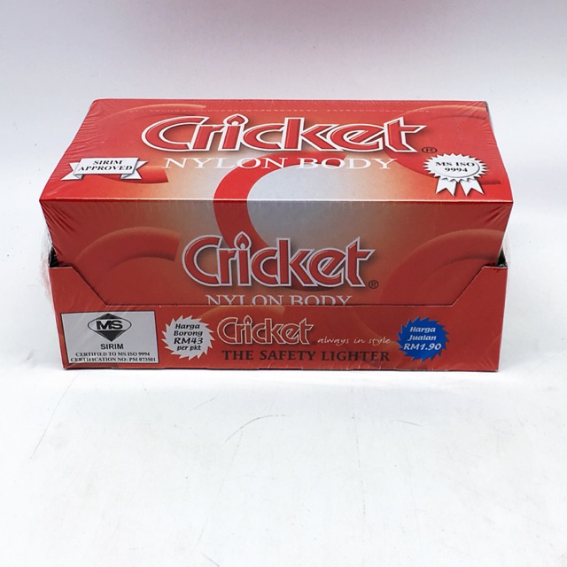 CRICKET disposable gas lighters ( 50 pcs ) Shopee Malaysia