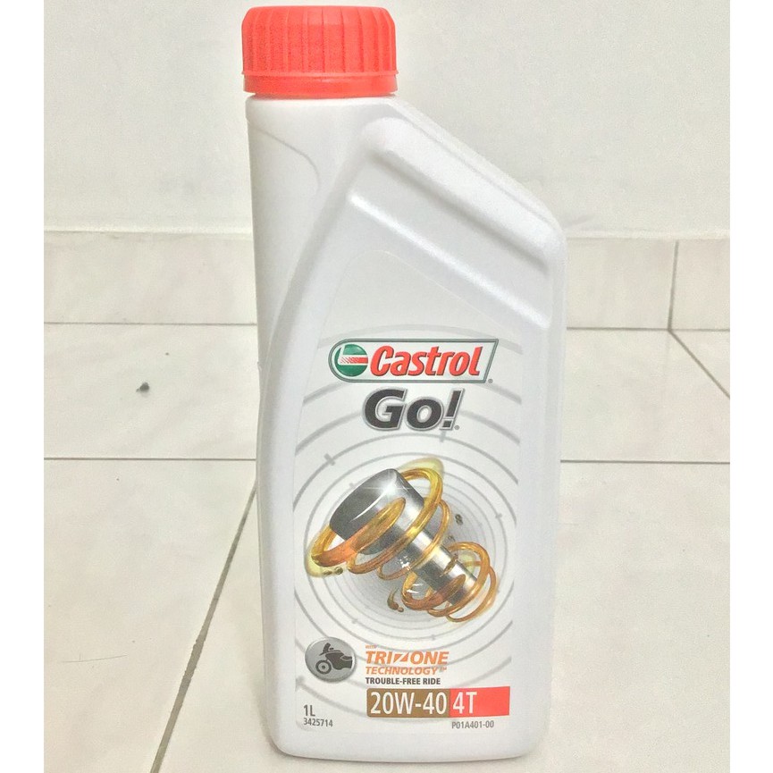 Castrol Motorcycle Engine Oil (Go 20W40,4T) Shopee Malaysia