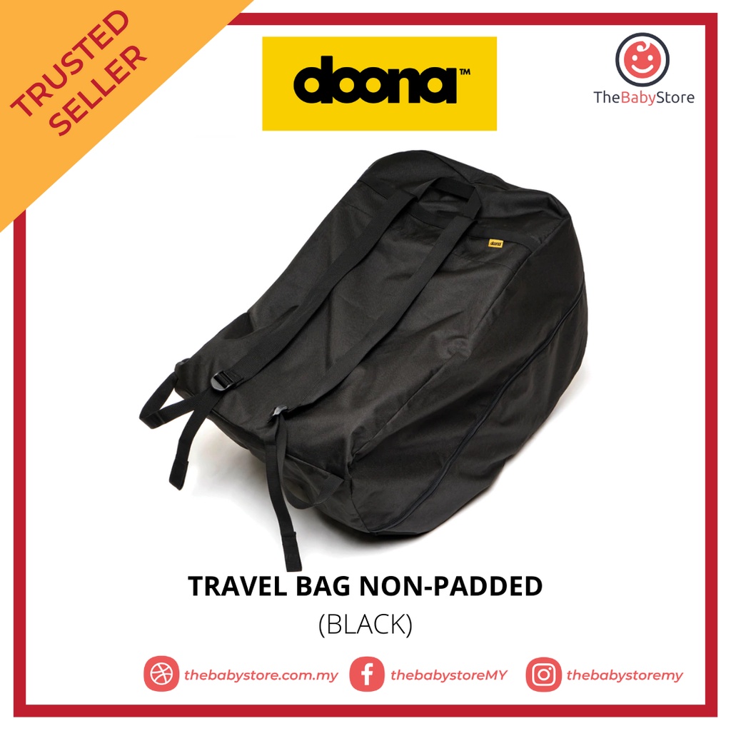 Doona Travel Bag NonPadded Stroller BagBlack Shopee Malaysia