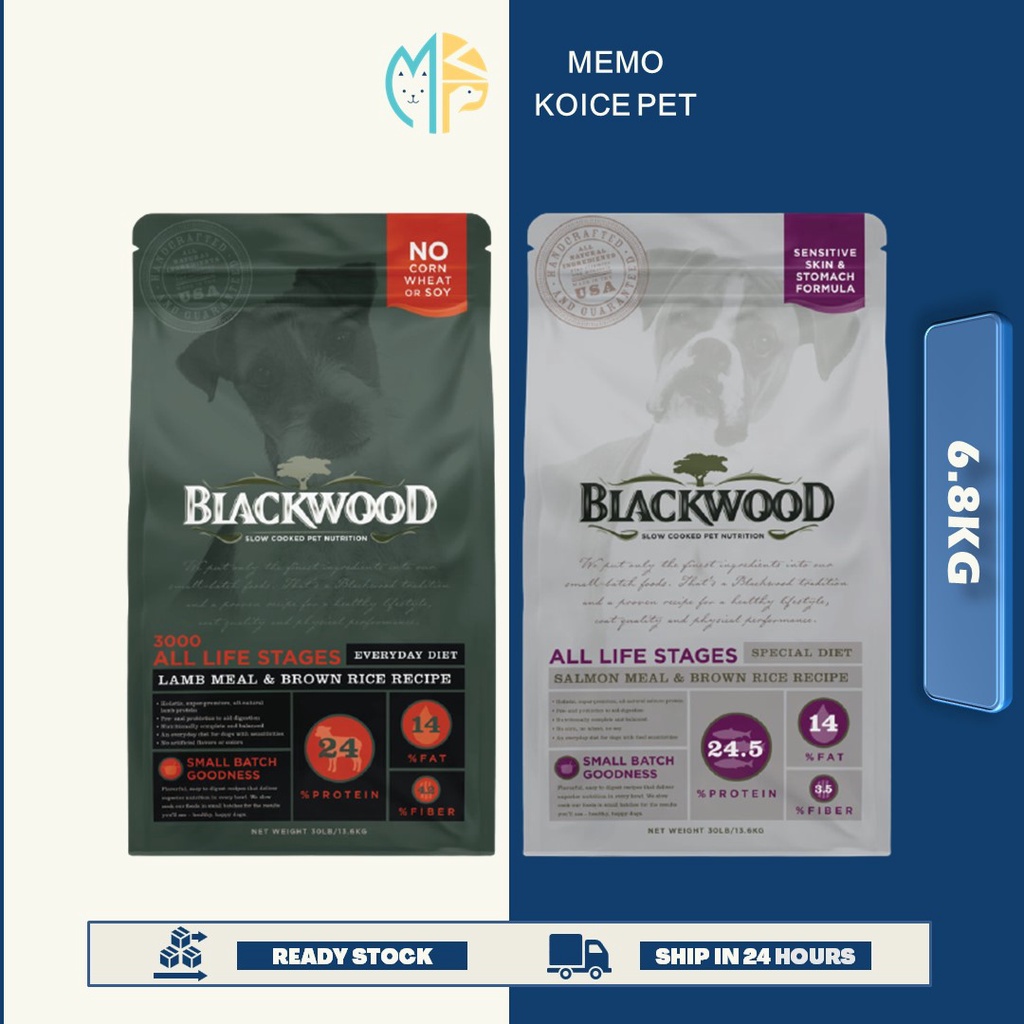 [FREE SHIPPING] Blackwood Dog Food 6.8KG (Blackwood 3000 Lamb