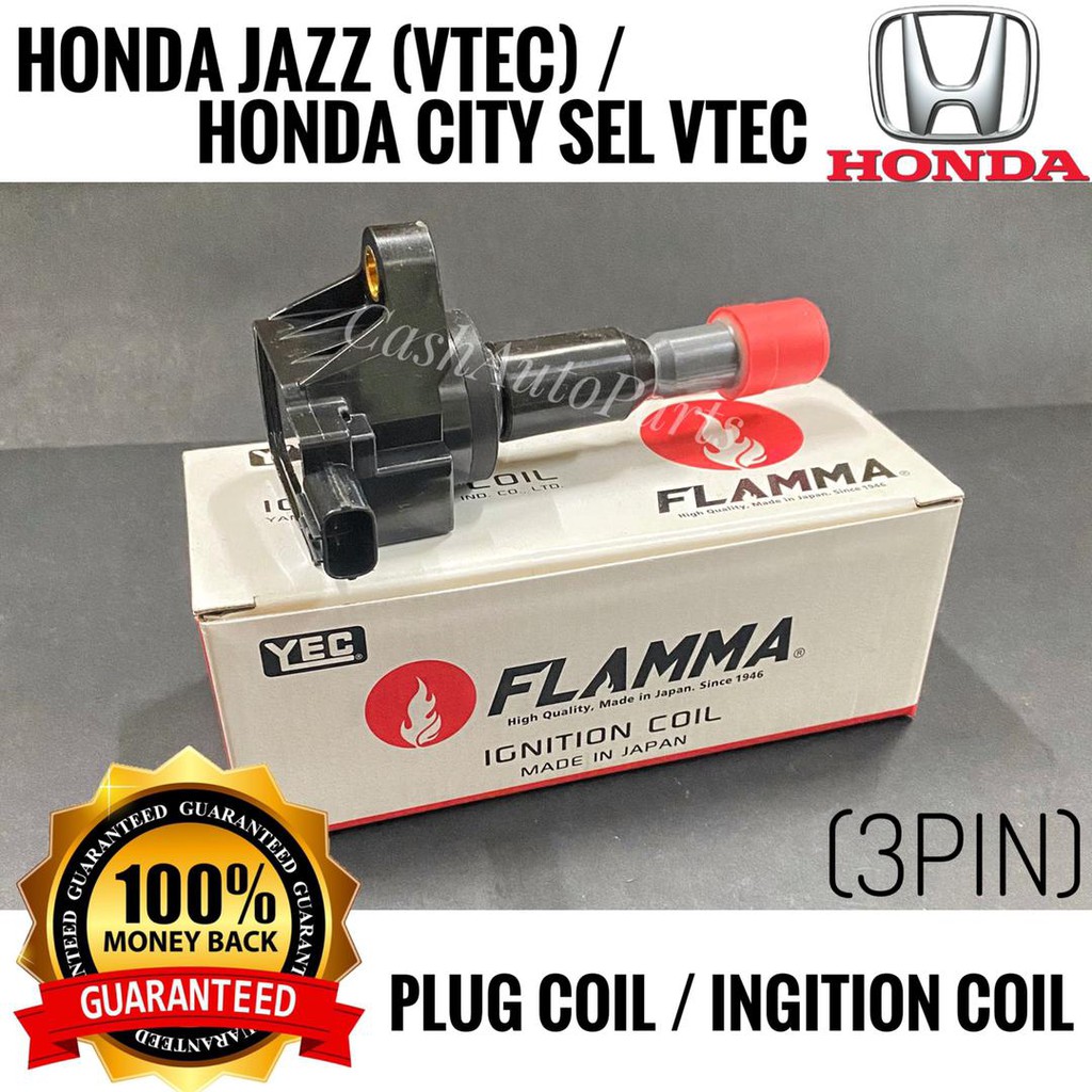 HONDA JAZZ VTEC CITY SEL VTEC IGNITION COIL PLUG COIL (1PIECE) 4PIN