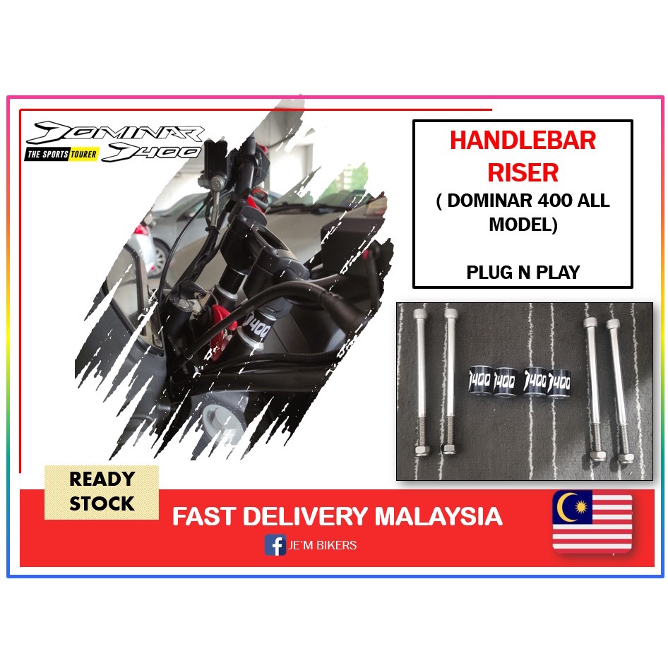 HANDLEBAR RISER DOMINAR 250/400 (All Model) Shopee Malaysia