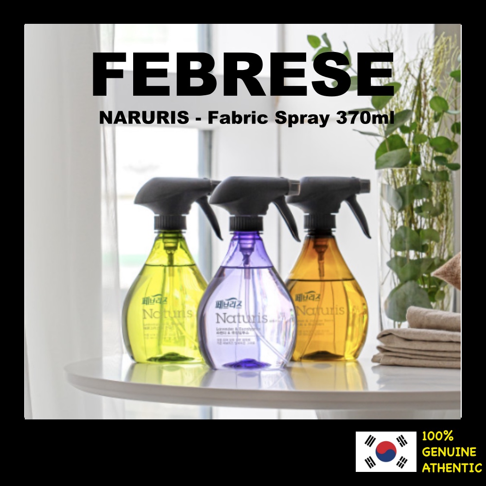 Febreze Naturis Fabric Spray 360ml Aromatic Deodorant Lavender