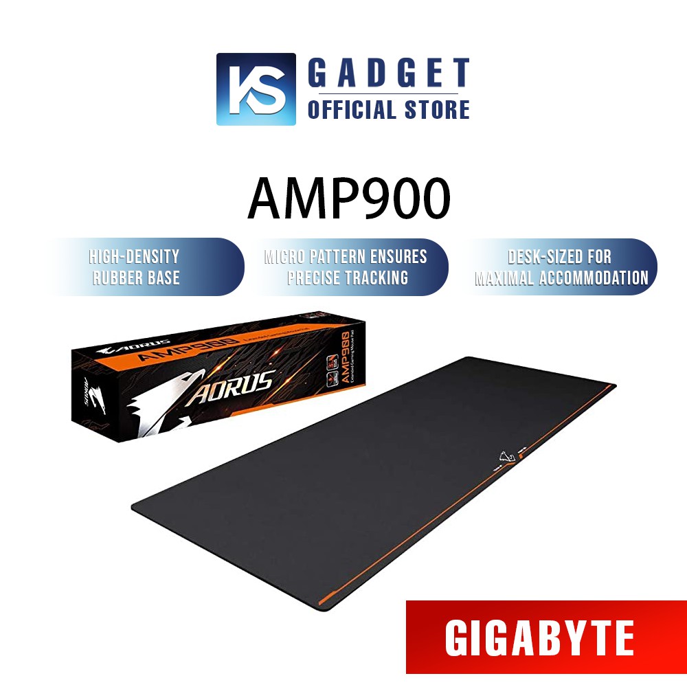 Gigabyte AORUS AMP900 Extended Gaming Mouse Pad (Large) Shopee Malaysia