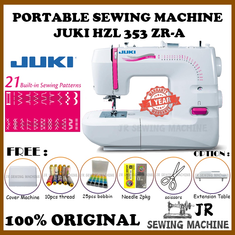 JUKI HZL353 ZRA Household Portable Sewing Machine /JUKI hzl 353 z ra