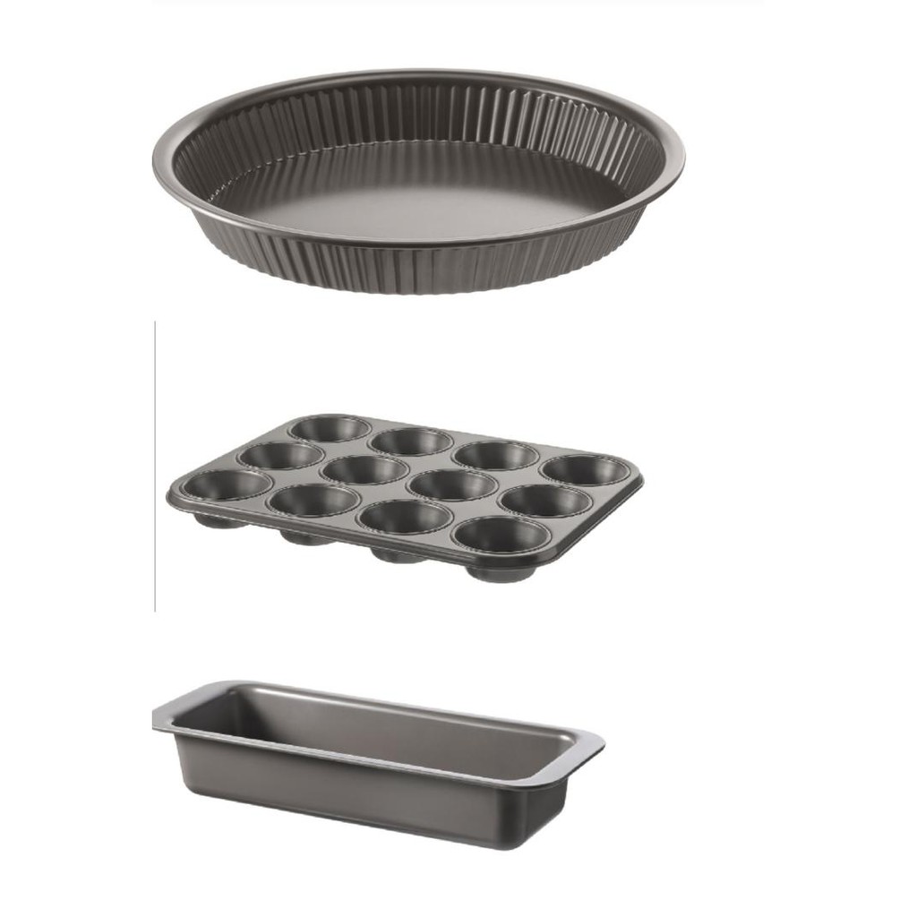 IKEA Pie Dish (Tempat Acuan Pie)/Loaf Tin(Tempat Acuan Roti) Muffin Tin