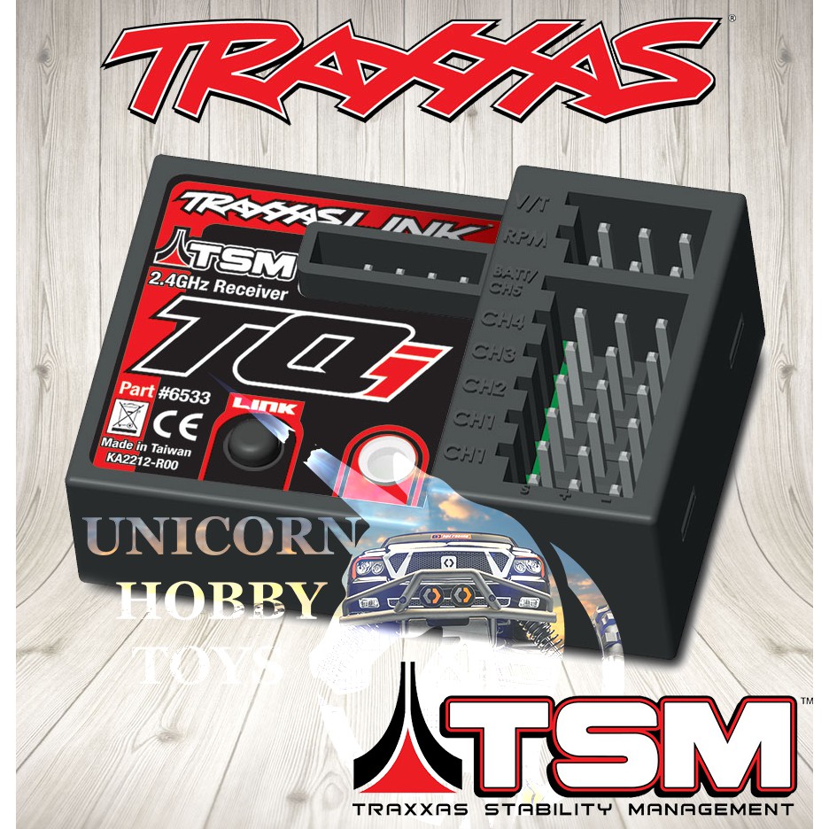 TraXXas 6533 TQi 2.4Ghz 5Channel Micro Receiver with Telemetry & TSM