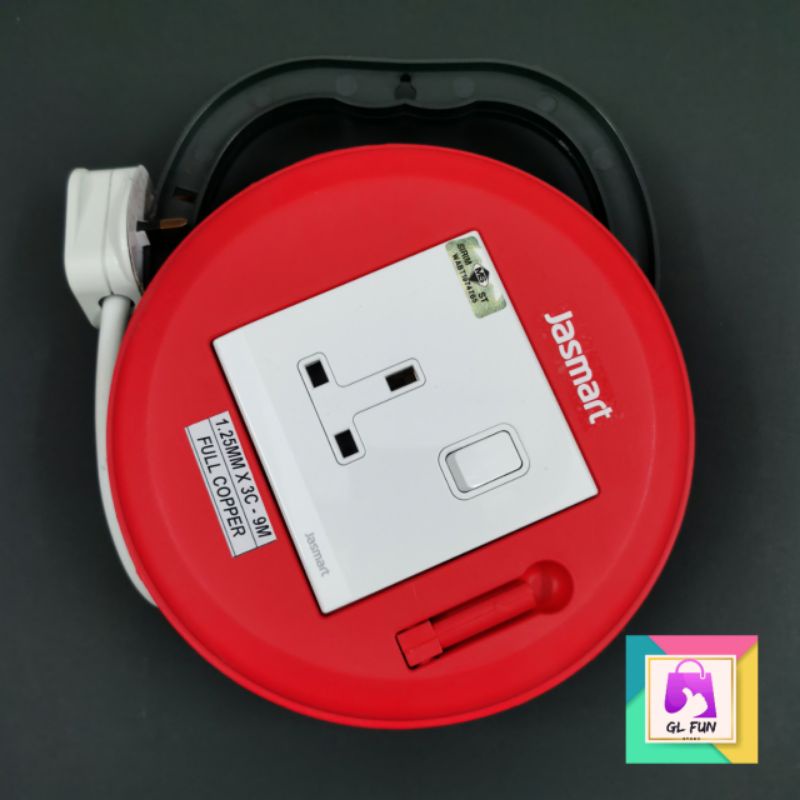 HEAVY DUTY ROUND EXTENSION WIRE BOX 1.25MM X 3C FULL COPPER CABLE (Random colour) Shopee Malaysia