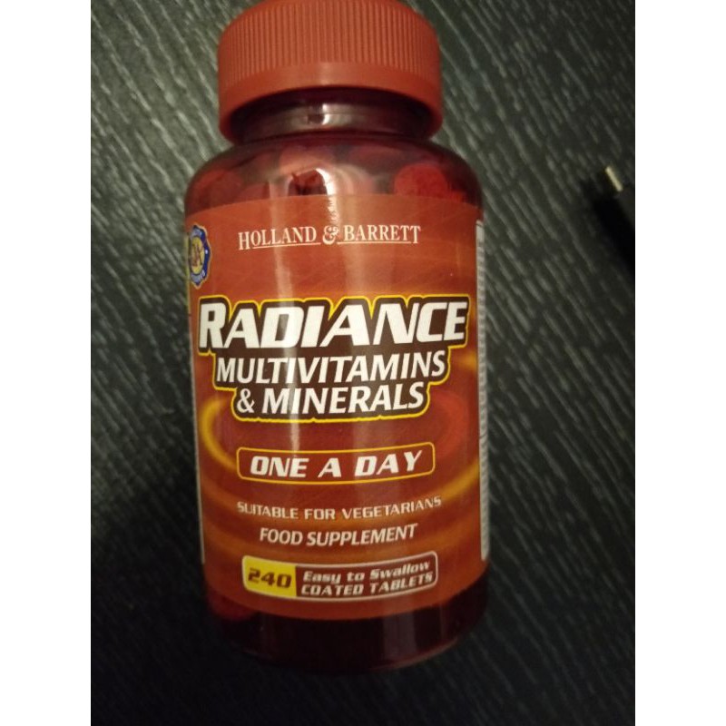 Holland & Barrett Radiance Multivitamin & minerals (Ready Stock