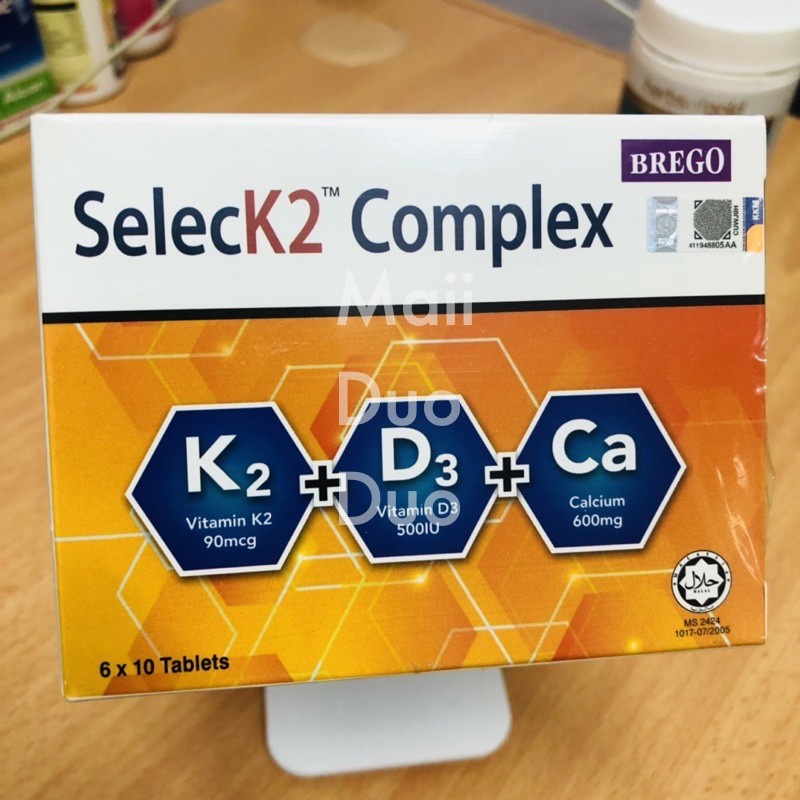SelecK2 Complex 60 Tablets (BREGO) Shopee Malaysia