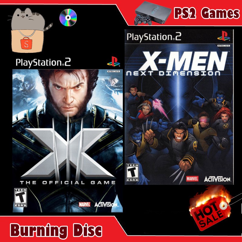 💥 Ready Stock 💥 XMen Next Dimension / The Offical Game PS2 Games