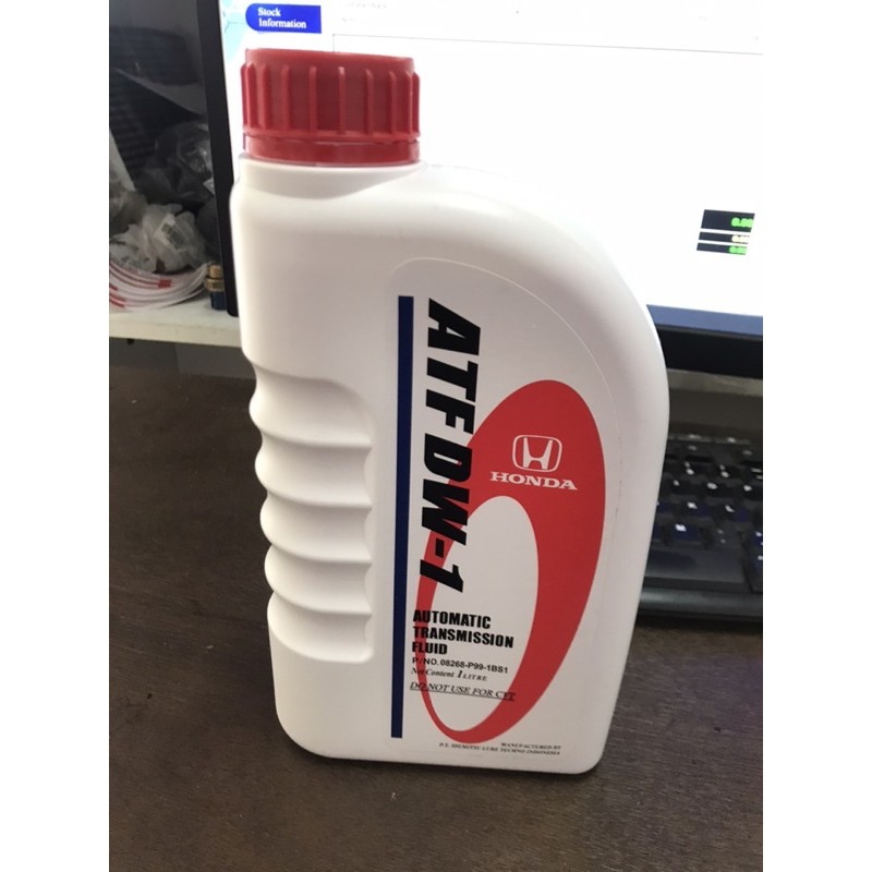 HONDA ATF DW-1 DW1 1Lit Automatic Transmission Fluid | Shopee Malaysia