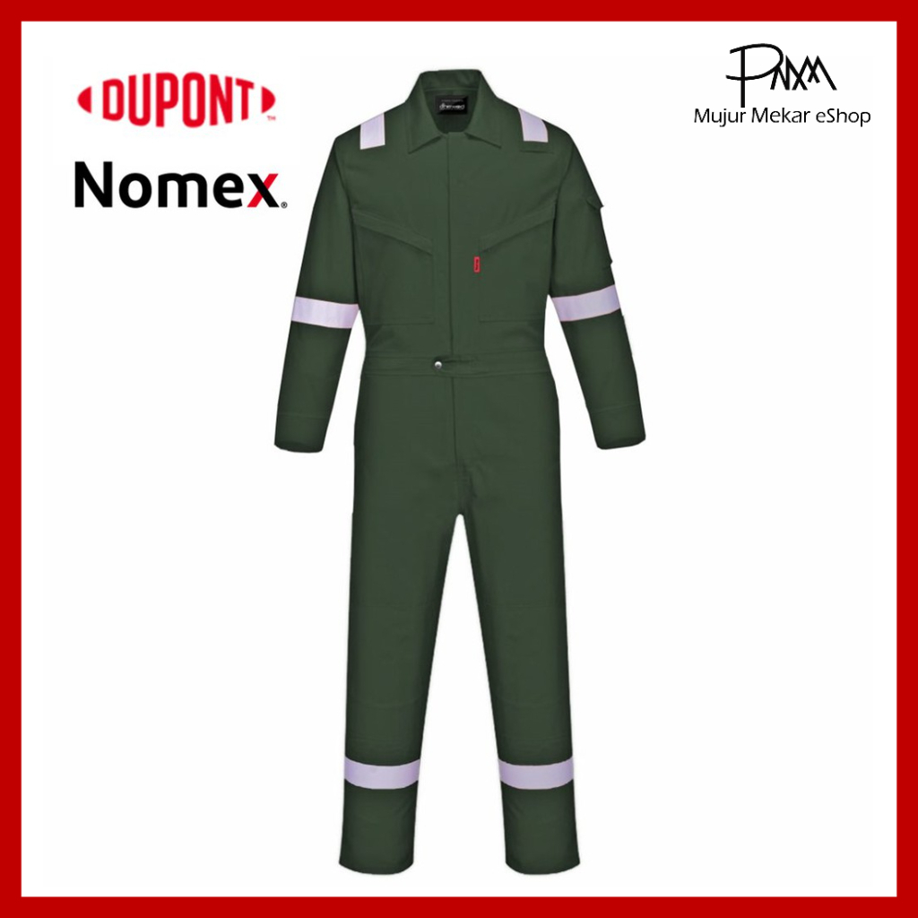 DuPont Nomex IIIA Fire Retardant Coverall (FRC) Shopee Malaysia