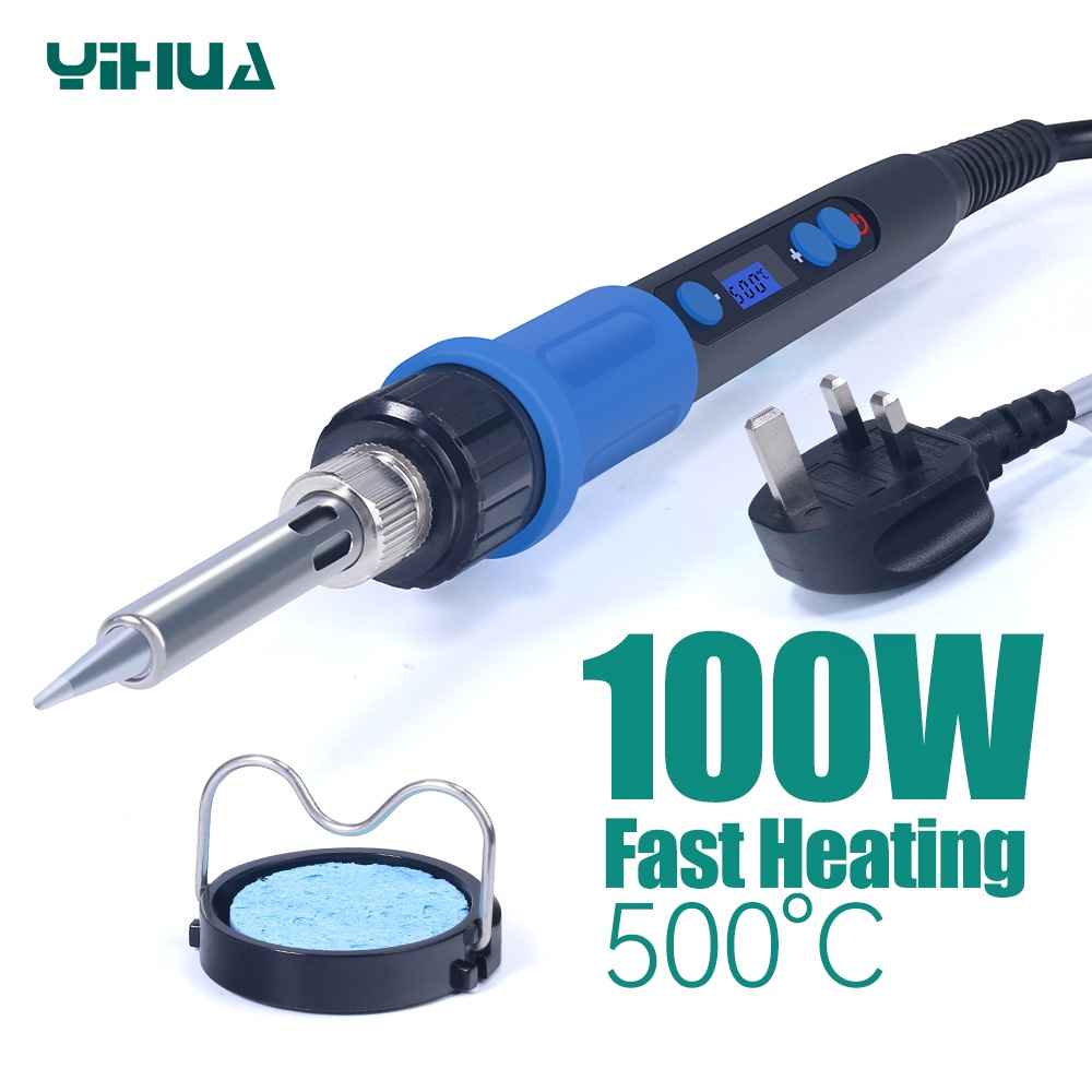 YIHUA 928DI 100W Digital Electric Soldering Iron Kit Set Temperature