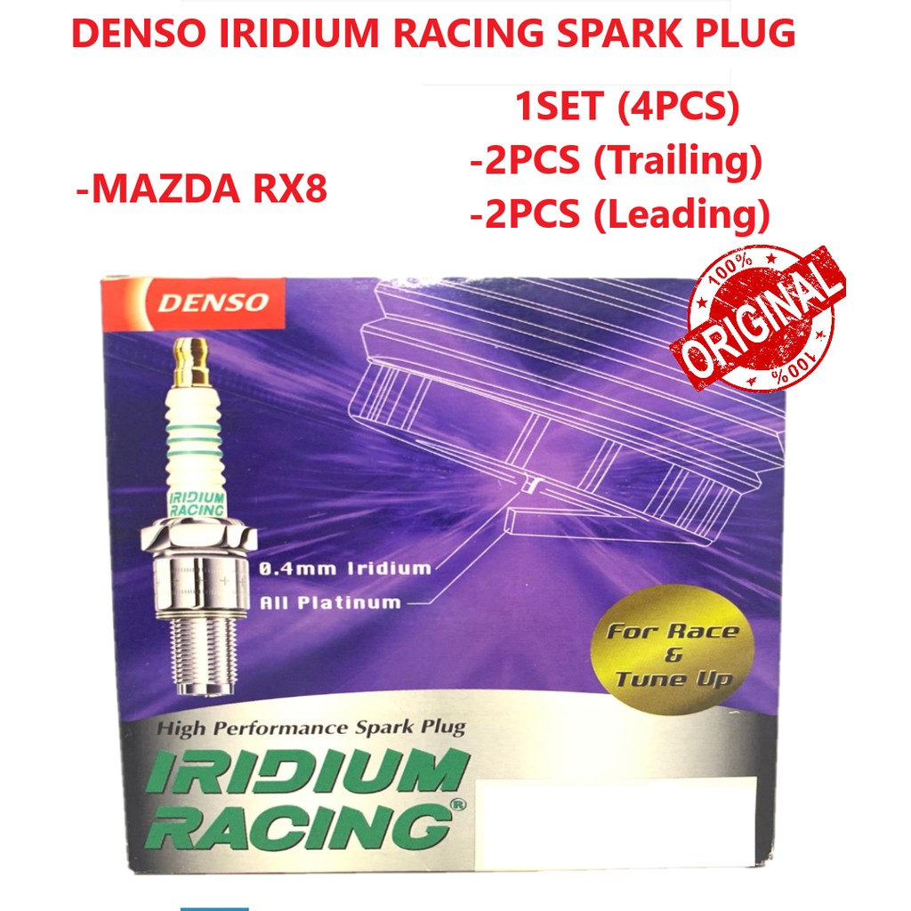 DENSO IRIDIUM RACING SPARK PLUG MAZDA RX8 1SET (4PCS) Shopee Malaysia