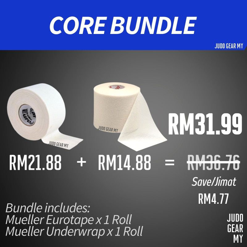 MUELLER ATF SPORT Taping Bundle CORE ADVANCED PRO Strapping Tape Underwrap Kinesio Tape