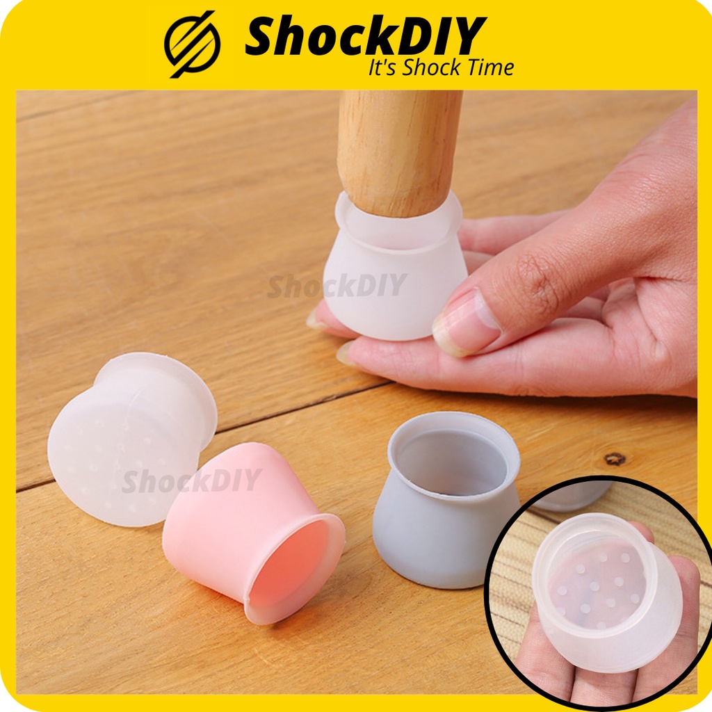 Silicone Chair Leg Cover Table Foot Pad Chair Leg Protector Anti Slip