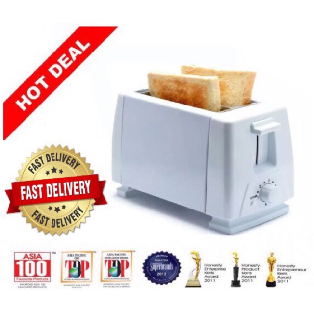 Pembakar Roti / 2Slice Bread Toaster/Bread Toaster Oven Bread Maker