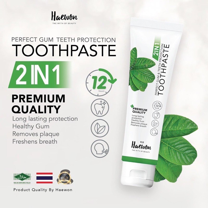 Haewon Toothpaste From Thailand🍃 Shopee Malaysia