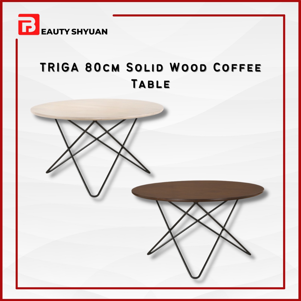 TRIGA Industrial Style Coffee Table Modern Side Table Living Room Table