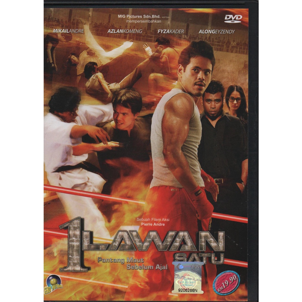 Malay Action Movie DVD 1 Lawan Satu (2013 Film) Shopee Malaysia