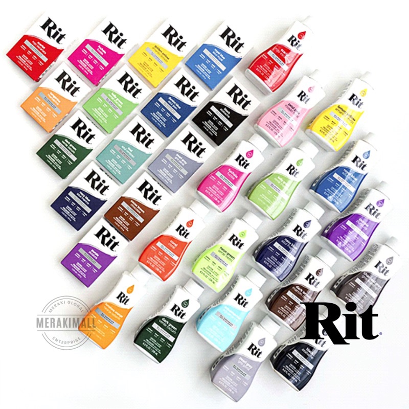 Rit Dye All Purpose For Natural Fabric (Powder/Liquid) Rit Color