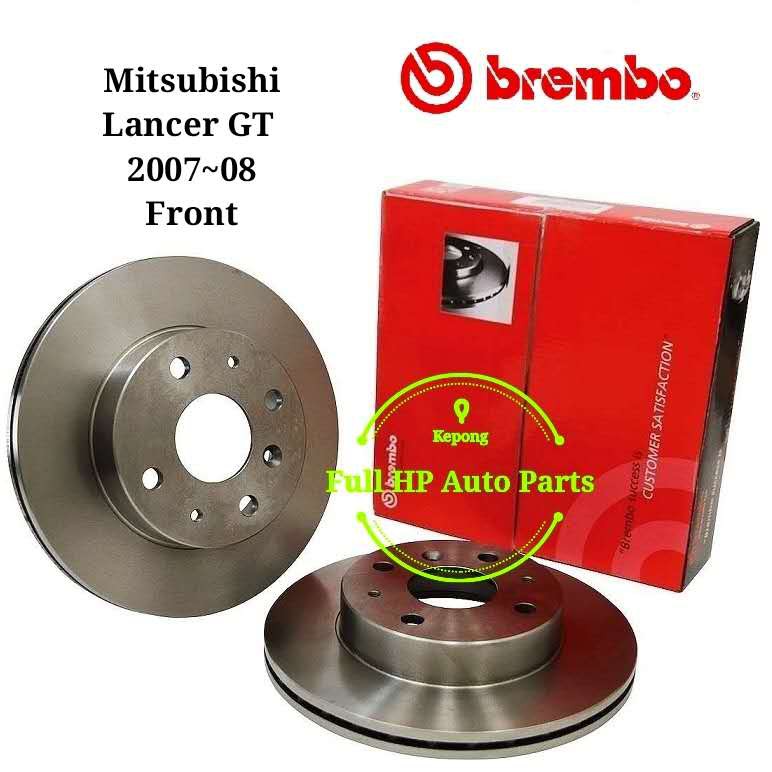 BREMBO Mitsubishi Lancer GT 200708 Front Rear Disc Rotor Shopee Malaysia