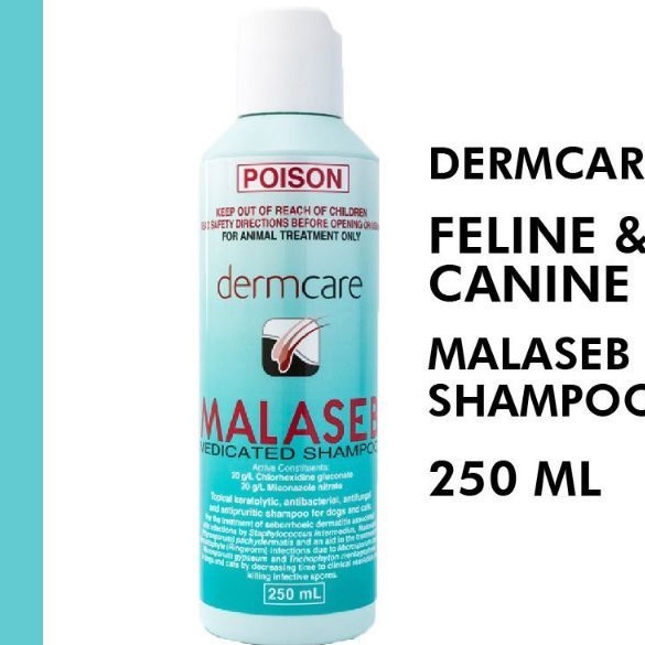 Demcare Malaseb Medicated Shampoo for cats and dogs 30ml/250ml Shopee