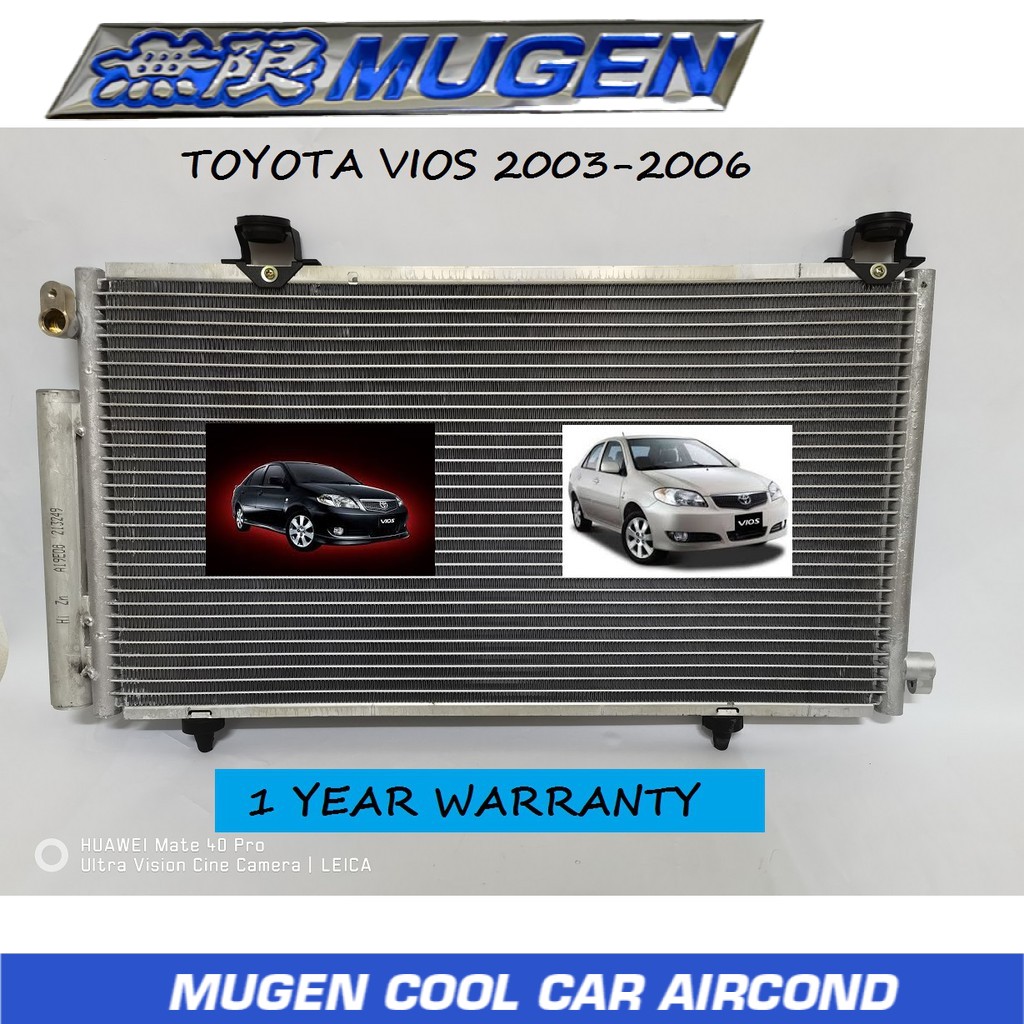 TOYOTA VIOS NCP42 CONDENSER /VIOS NCP43 AIRCOND CONDENSER / VIOS 2003