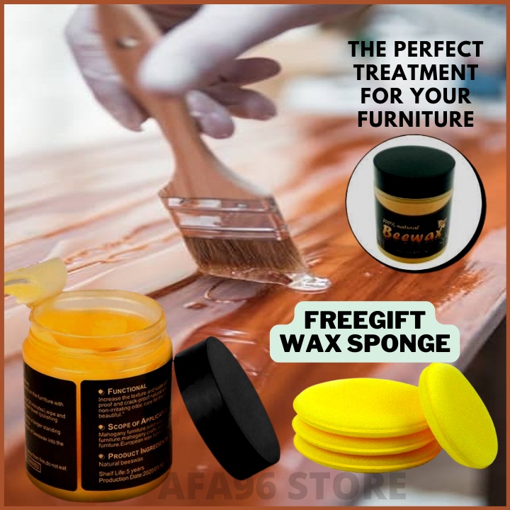 Beewax Polish Wood Seasoning Furniture Cleaning Care Wood Furniture