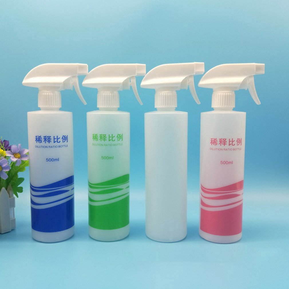 500ml Dilution Ratio Spray Empty Bottle/Refillable Container/Plastic