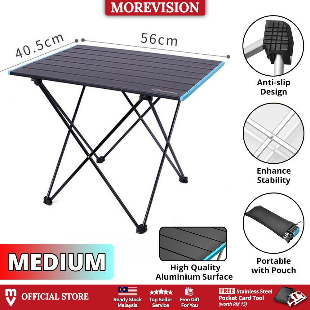 Foldable Camping Table Portable Folding Table Desk Camping Picnic