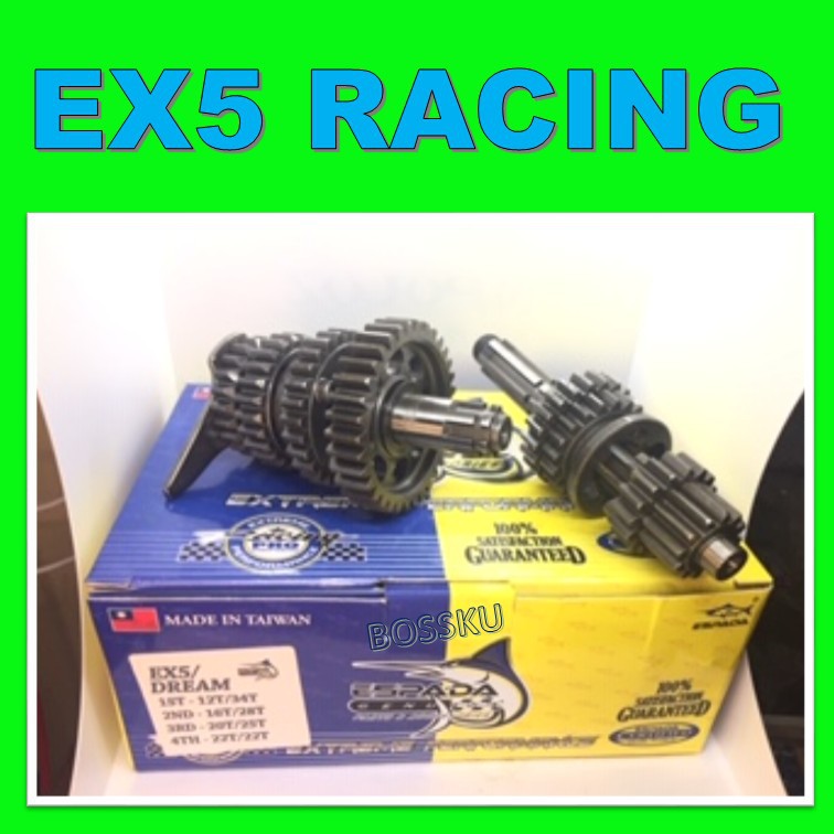 EX5 RACING GEARBOX GEAR BOX ESPADA SET RACING HONDA EX5 HP DREAM